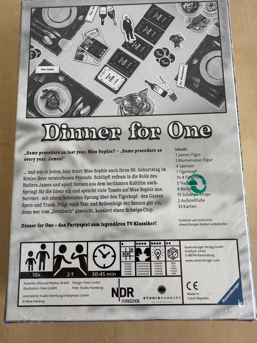 Giochi: Dinner for One – Nuovo e nell'imballaggio originale da Luzern venduto da luga01 4