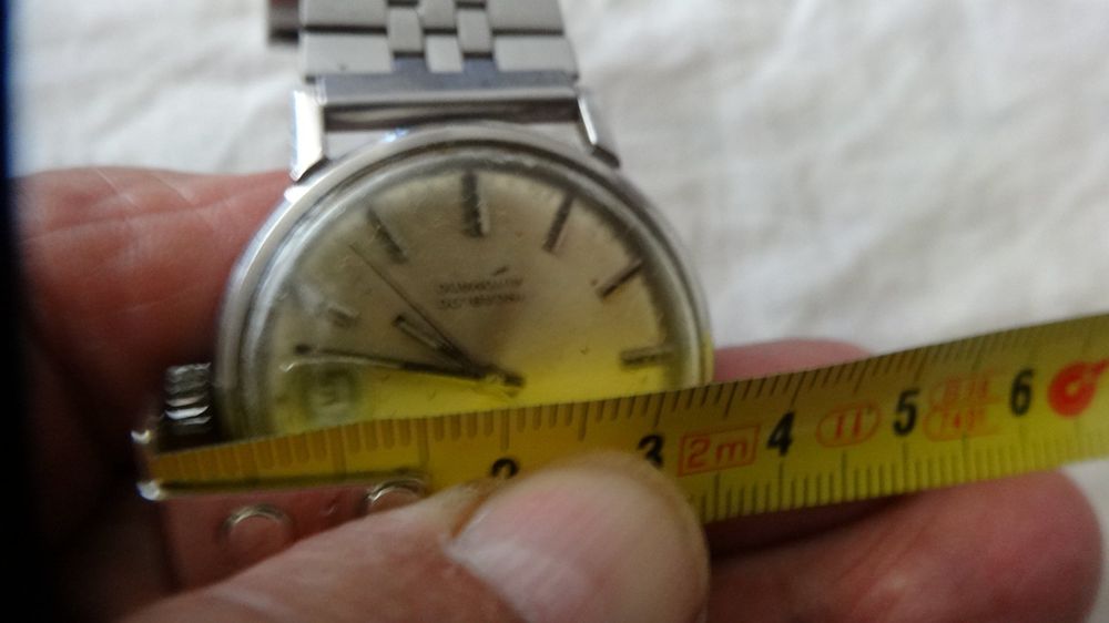 Rodania Montres: RODANIA  HERREN ANTIK UHR.AUTOMATIC.DATE, LÄÜFT--34X38MM – D'occasion à zürich par ahmad01 4