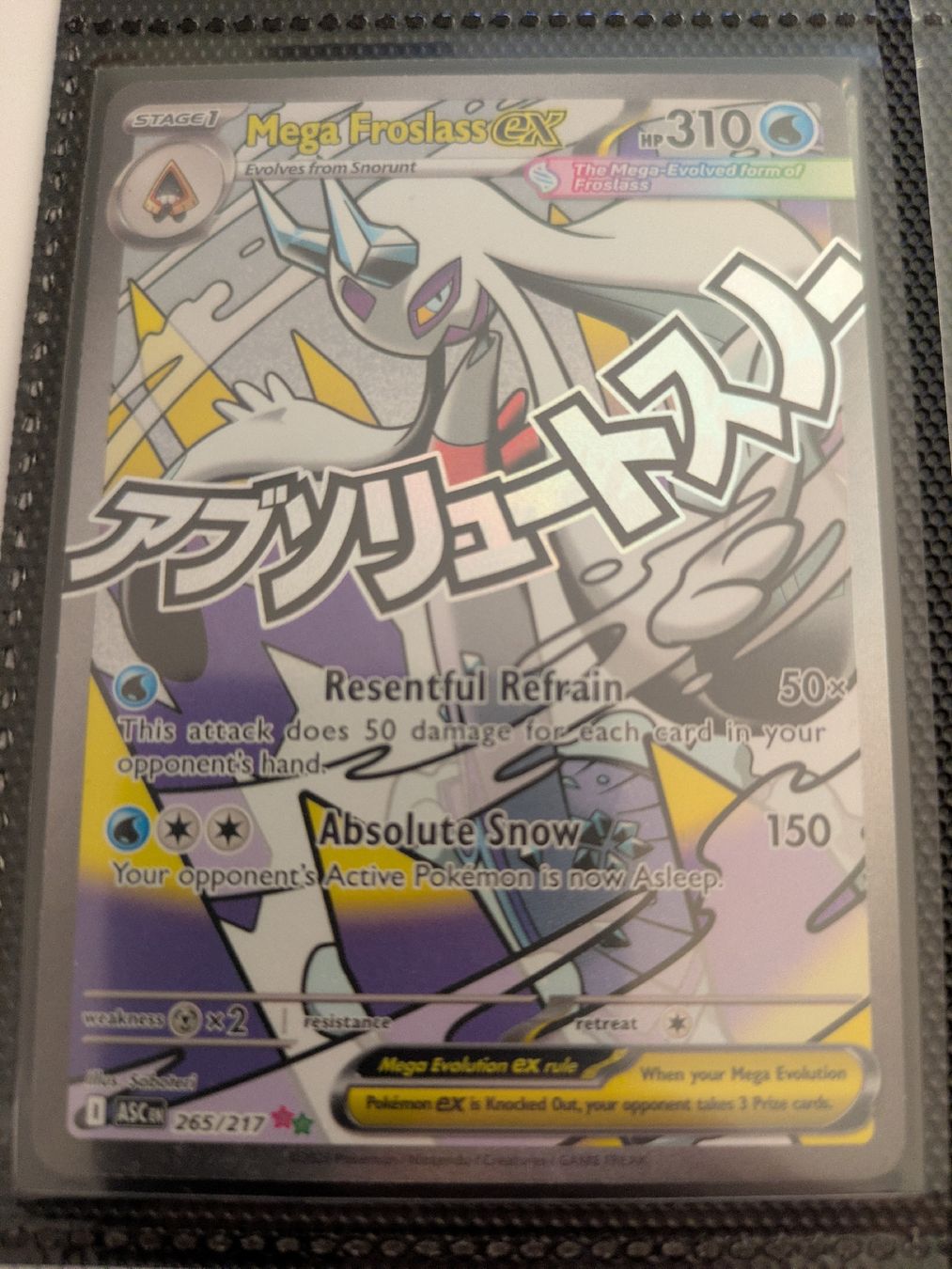 Pokémon Cartes à collectionner: Mega Froslass ex – Neuf (Voir description) à Hochdorf par NoctisCaelum