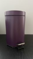KELA Treteimer dunkelviolett für Bad & Küche (3 Liter)