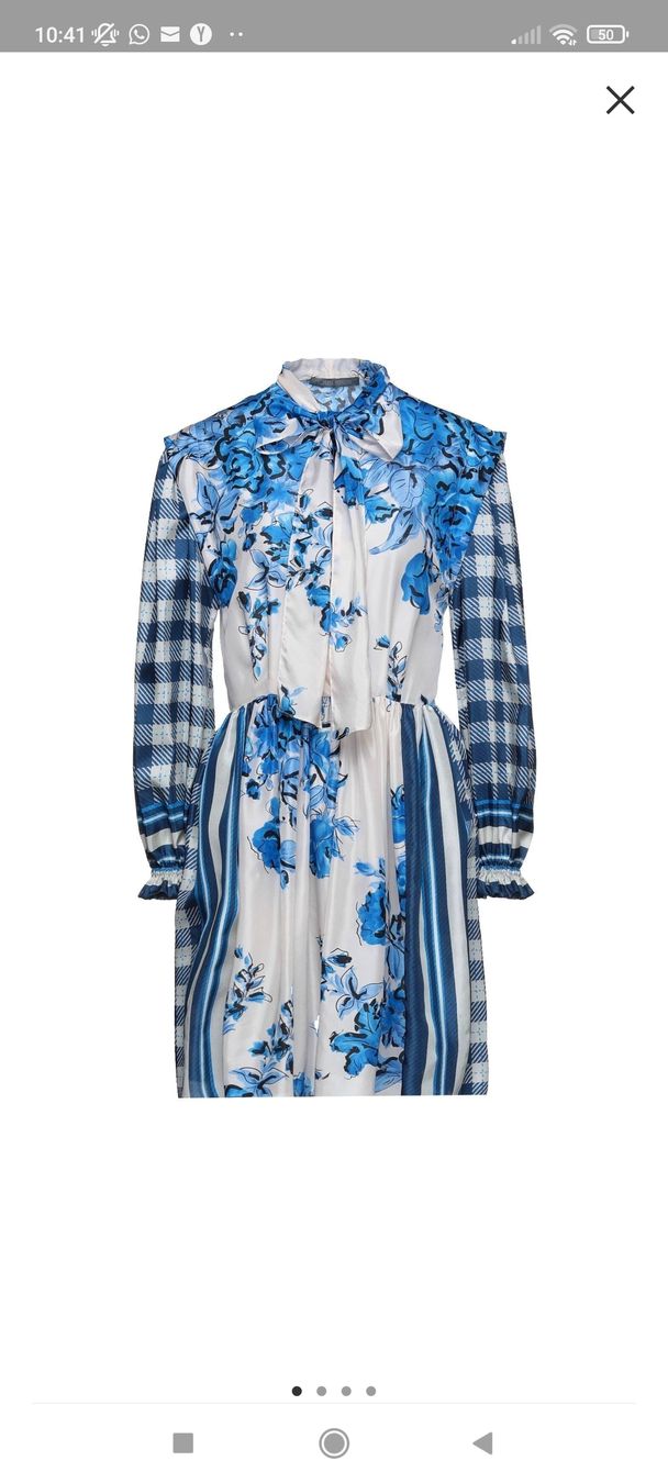 Robes: Alberta Ferretti Seidenkleid IT 40 – Neuf (Voir description) à Bergdietikon par patcake87