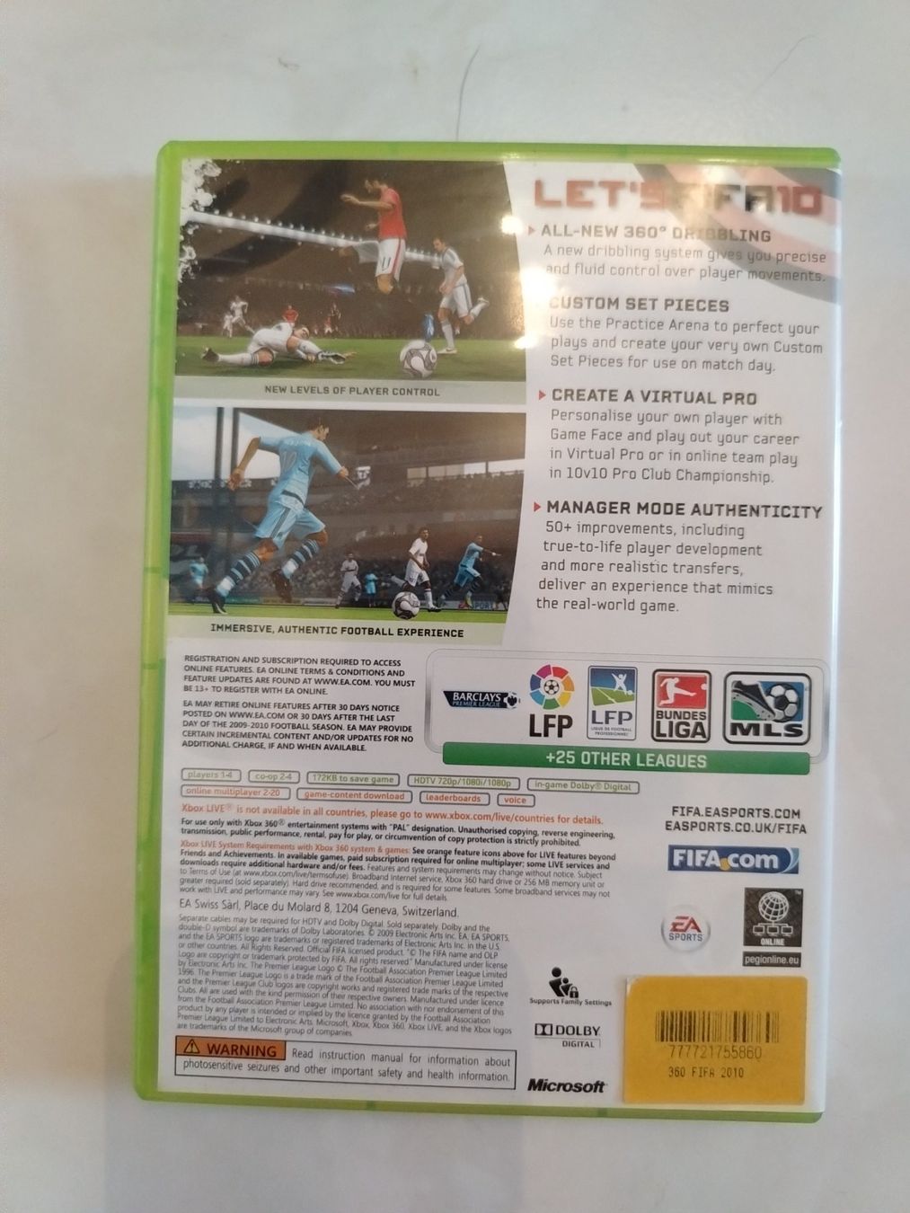 Giochi: Fifa 10 Xbox 360 Spiel – Usato da Sissach venduto da ruminative 2