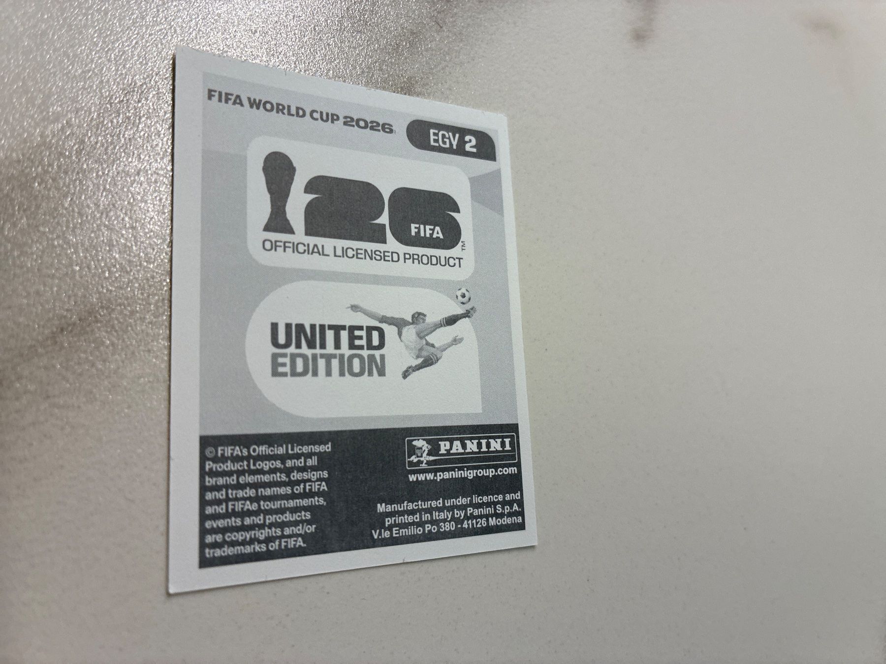 Panini Sammelbilder & Trading cards: Panini WM 2026 Mexiko Sticker - EGY2 – Neu (gemäss Beschreibung) aus Basel von yac_h5js 1