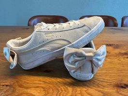 Puma Suede Bow Sneaker Gr. 38.5,