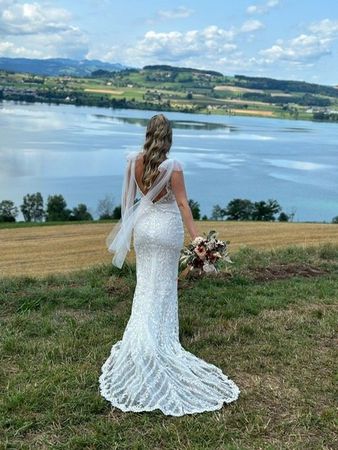 Secondhand Brautkleid Made with Love "Tommy", Grösse 34-38