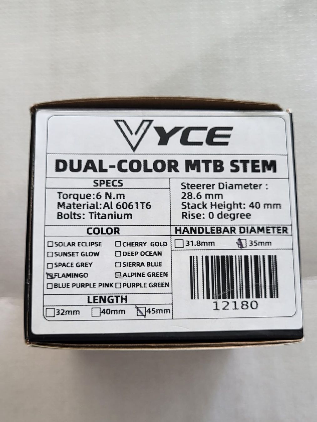 Pezzi di ricambio: MTB Vorbau Alu, Vyce – Nuovo e nell'imballaggio originale da Orpund venduto da elo_6qjb 1