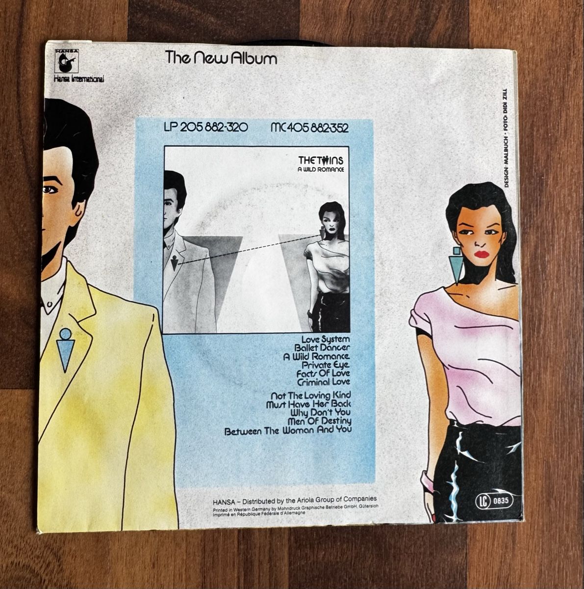 Dischi in vinile: The Twins - Ballet Dancer - 7" Single - 80s – Usato da Rorbas venduto da BlackstarRecords 1