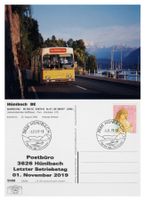 Hünibach Hilterfingen Thun Letzttag Post Bus STI Saurer SH