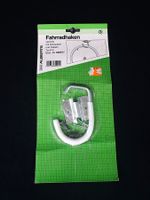 Fahrradhaken mit Schrauben und Dübeln