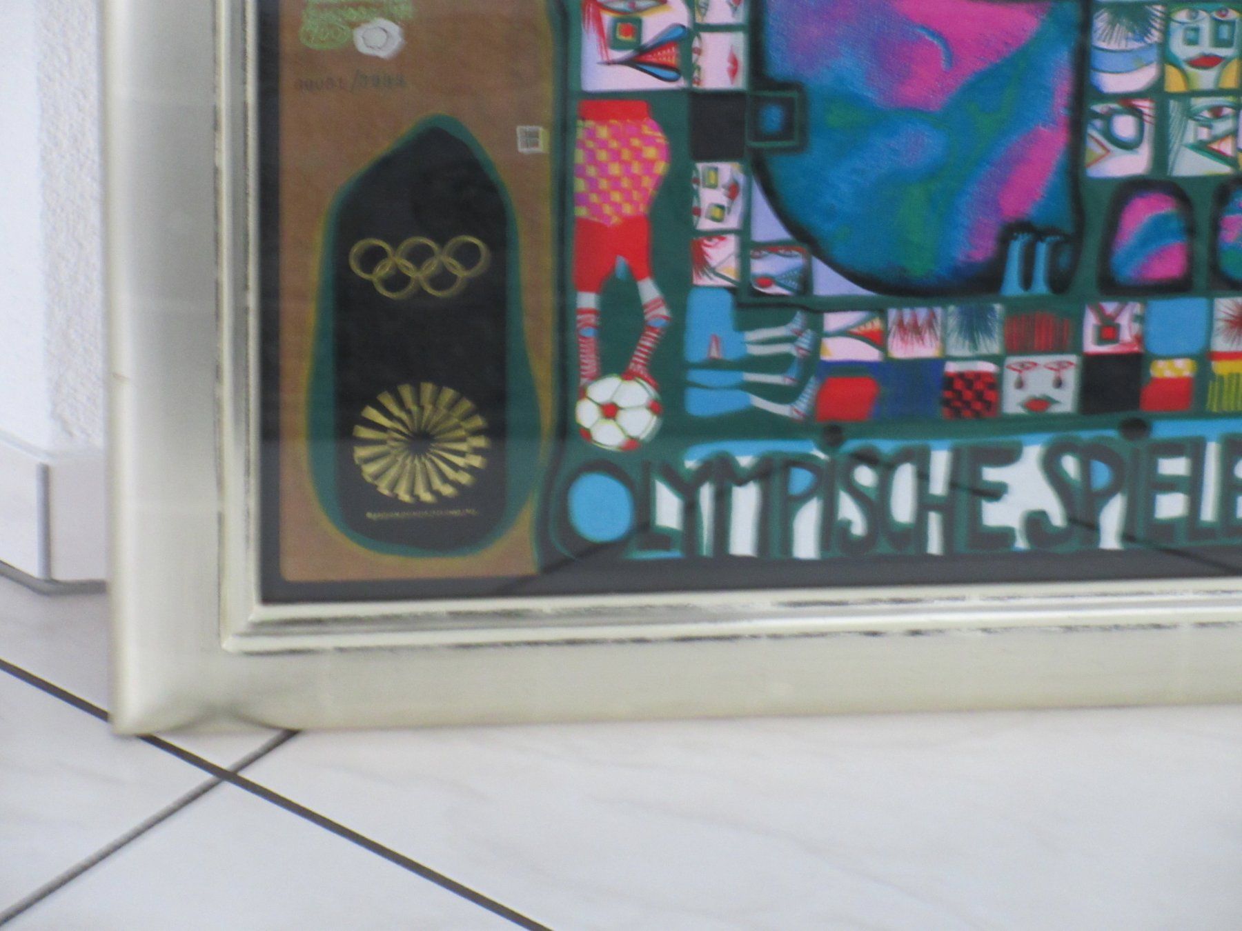 Poster & Bilder: Hundertwasser  Graphik "OLYMPIA MÜNCHEN 1972" HWG 54 – Neu (gemäss Beschreibung) aus Weinfelden von Kunst2010 3