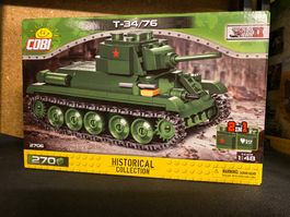 Cobi 2706 T-34/76 WWII Panzer Bausatz, Neu, OVP, Ungeöffnet