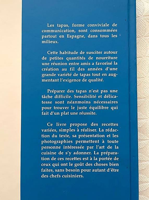 Libri: Livre cuisine : les tapas – Nuovo (secondo la descrizione) da Genève venduto da fto_sz8d 1