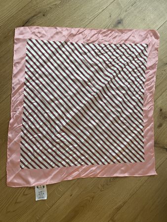 Söstrene Grene Foulard, rosa gestreift, 50 x 50 cm