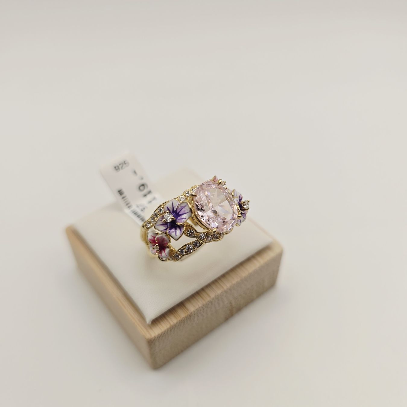 Ringe: Silber Ring 925 Blumen Emaille Gr 55 – Neu und originalverpackt aus Stein am Rhein von JuwelierSteinbock.CH 1