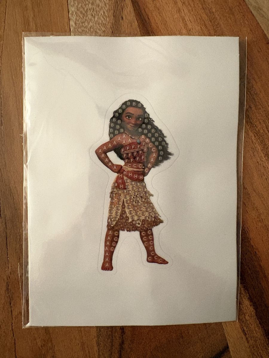 Disney Carte collezionabili: Disney 100 Crystal Art Sticker - Moana – Nuovo e nell'imballaggio originale da Volketswil venduto da Alexa_Rahel