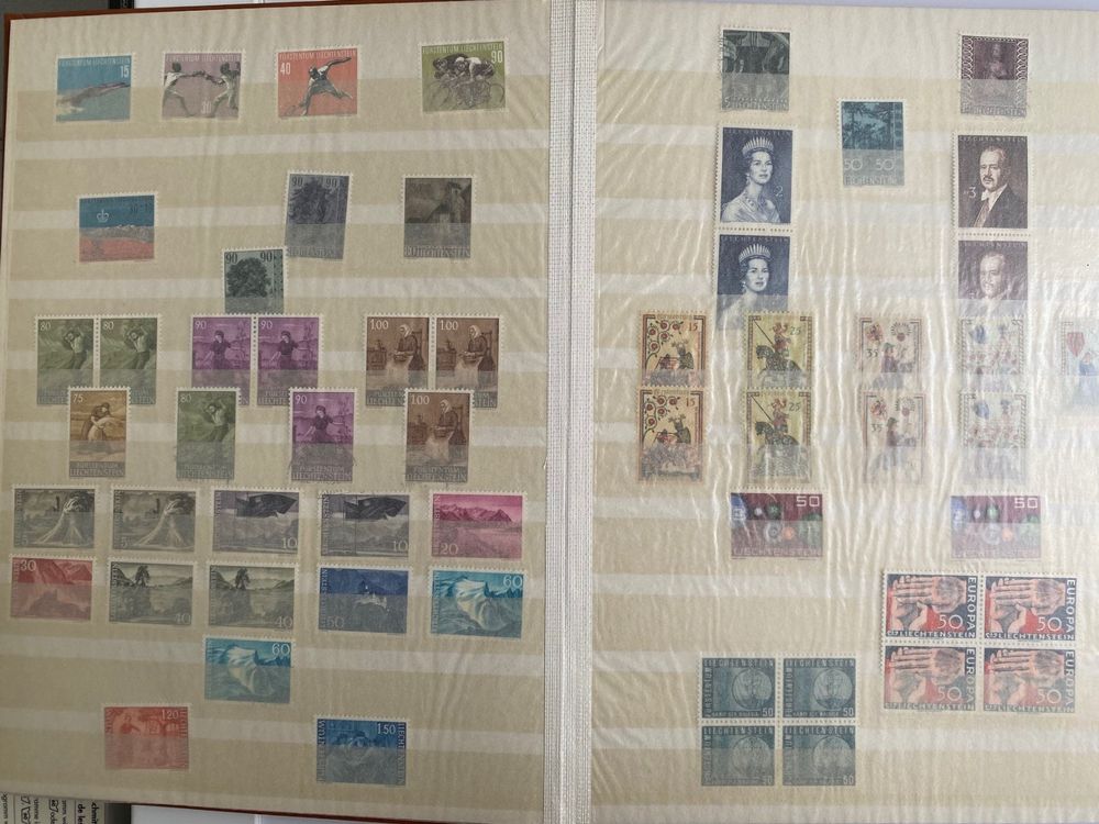 Alle Briefmarken: Fürstentum Liechtenstein  Briefmarken ab 1920/Erstagsbriefe – Gebraucht aus Canobbio von cog_bp5c 5