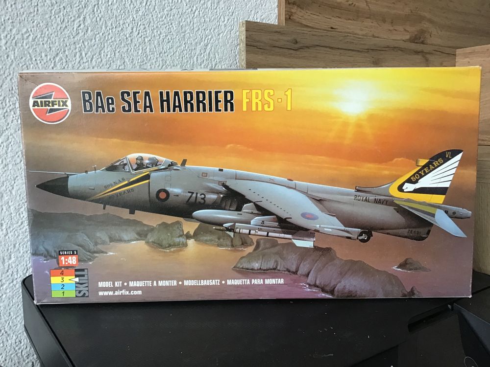 Airfix BAe Sea Harrier FRS-1 1:48 (Neu und originalverpackt) in ...