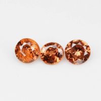 3 Stück 1.12 Ct. Natur Zirkon SI1 - VS unbehandelt Edelstein