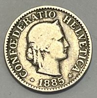 10 Rappen - 1885 B