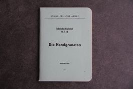 Die Handgranaten, Tech. Reglement T 8 d