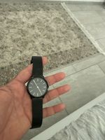 Herrenuhr schwarz Mesh Armband guter Zustand