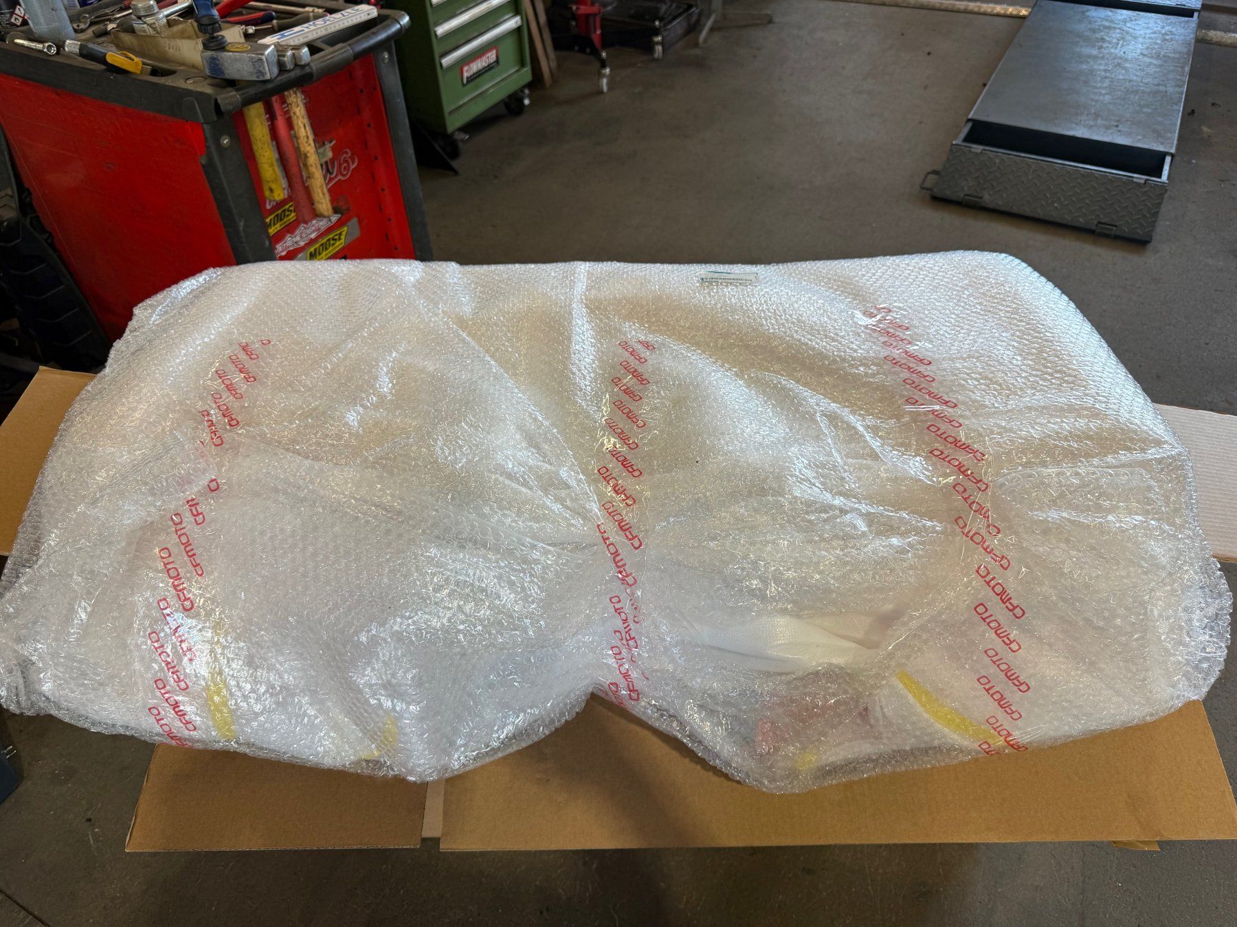 Tutti i ricambio per moto: Heckverschalung CF Moto orange – Nuovo e nell'imballaggio originale da Münster venduto da werage 2