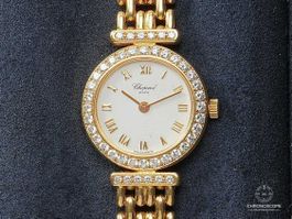 Chopard Ladies Classic ref.911, 18k gold, factory-set dimond