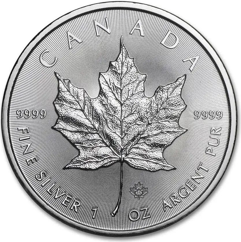 Toutes les monnaies: Kanada Maple Leaf 1 oz Silber 999.9 Münze – Neuf (Voir description) à Basel par Muchachoo