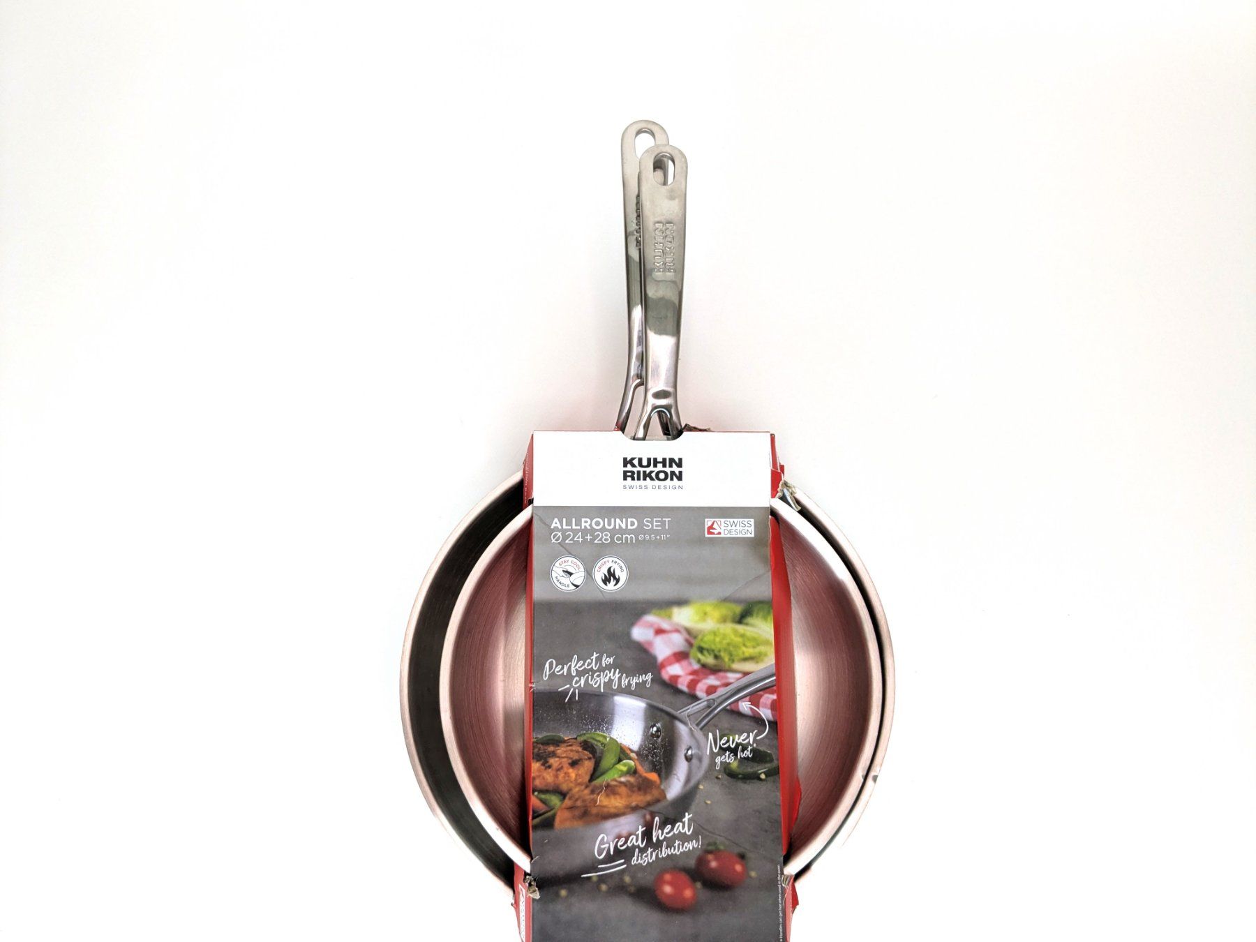 Kuhn Padelle: KUHN RIKON Bratpfannen-Set 24+28cm – Nuovo (secondo la descrizione) da Thun venduto da Restwert_Thun