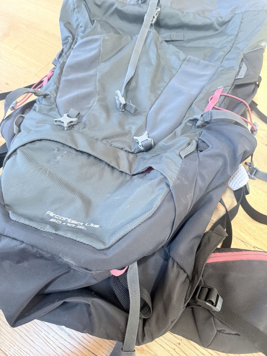 Deuter Zaini: Deuter Rucksack 60+10 Aircontact – Usato da Boltigen venduto da evelyne.bieri20 3