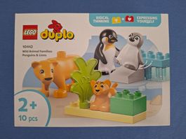 LEGO Duplo 10442 Wildtier-Familien: Pinguine und Löwen Tiere