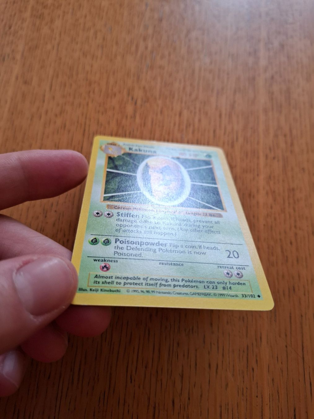 Pokémon Carte collezionabili: Pokemon Kakuna Base Set Shadowless 33/102 – Usato da Giornico venduto da ale_lc8k 2
