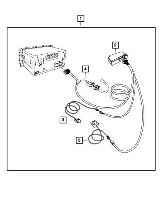 Microfoni: UConnect Hands Free Microphone, Chrysler, fabrikneu – Nuovo e nell'imballaggio originale da Unterengstringen venduto da Tnovus 5