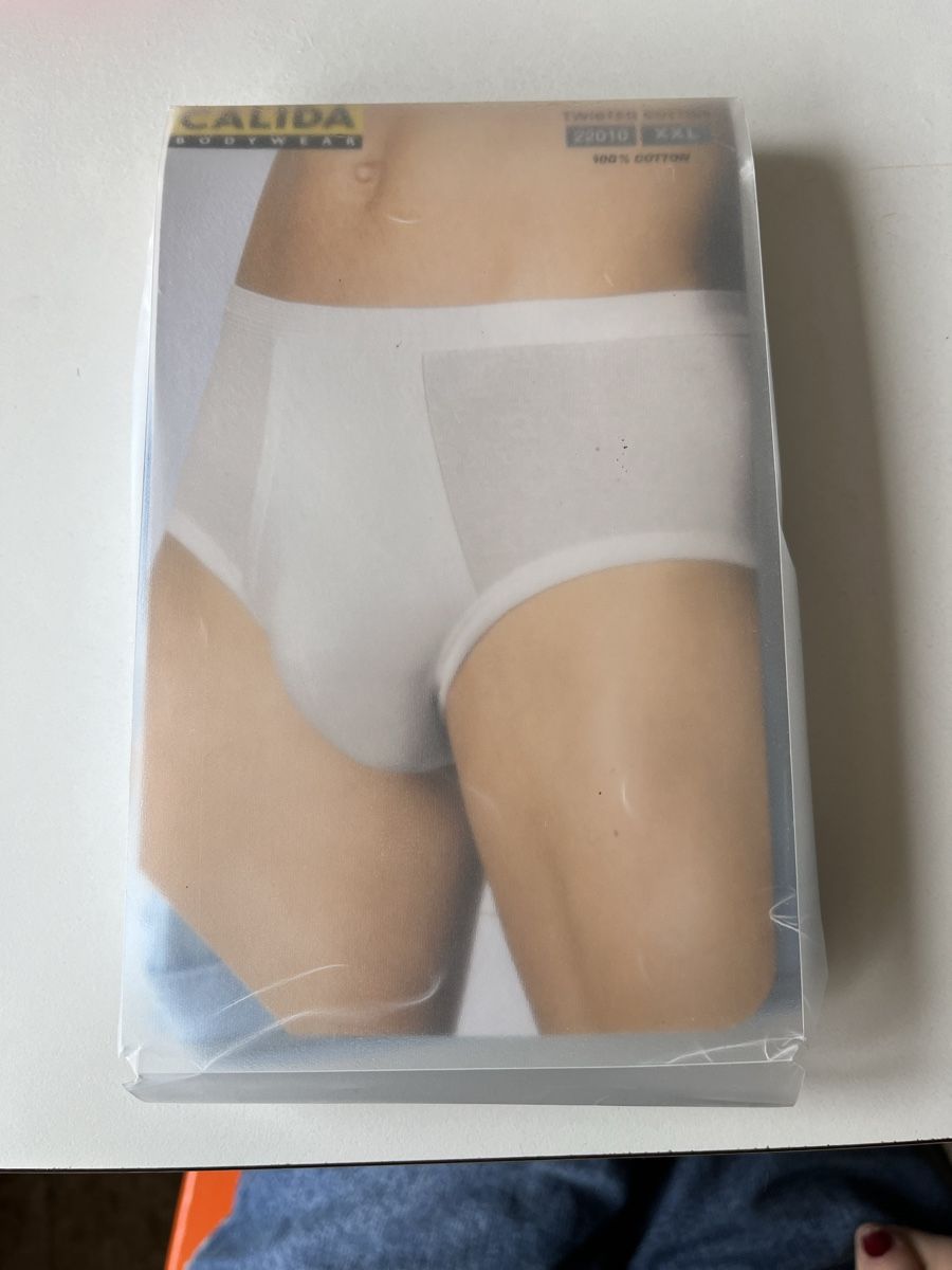 Calida Biancheria intima: CALIDA Unterhose hellblau XXL – Nuovo e nell'imballaggio originale da Ins venduto da Baj