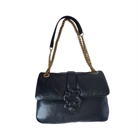 Just Cavalli Iconic Snake Puffy – Sac à main convertible