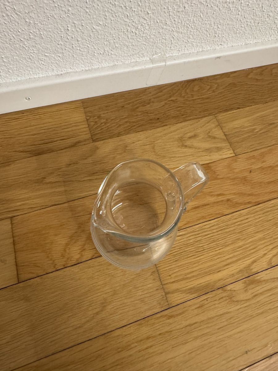 Caraffe: Hübsche Glaskaraffe – Usato da Münchwilen TG venduto da Schnappi040816 1