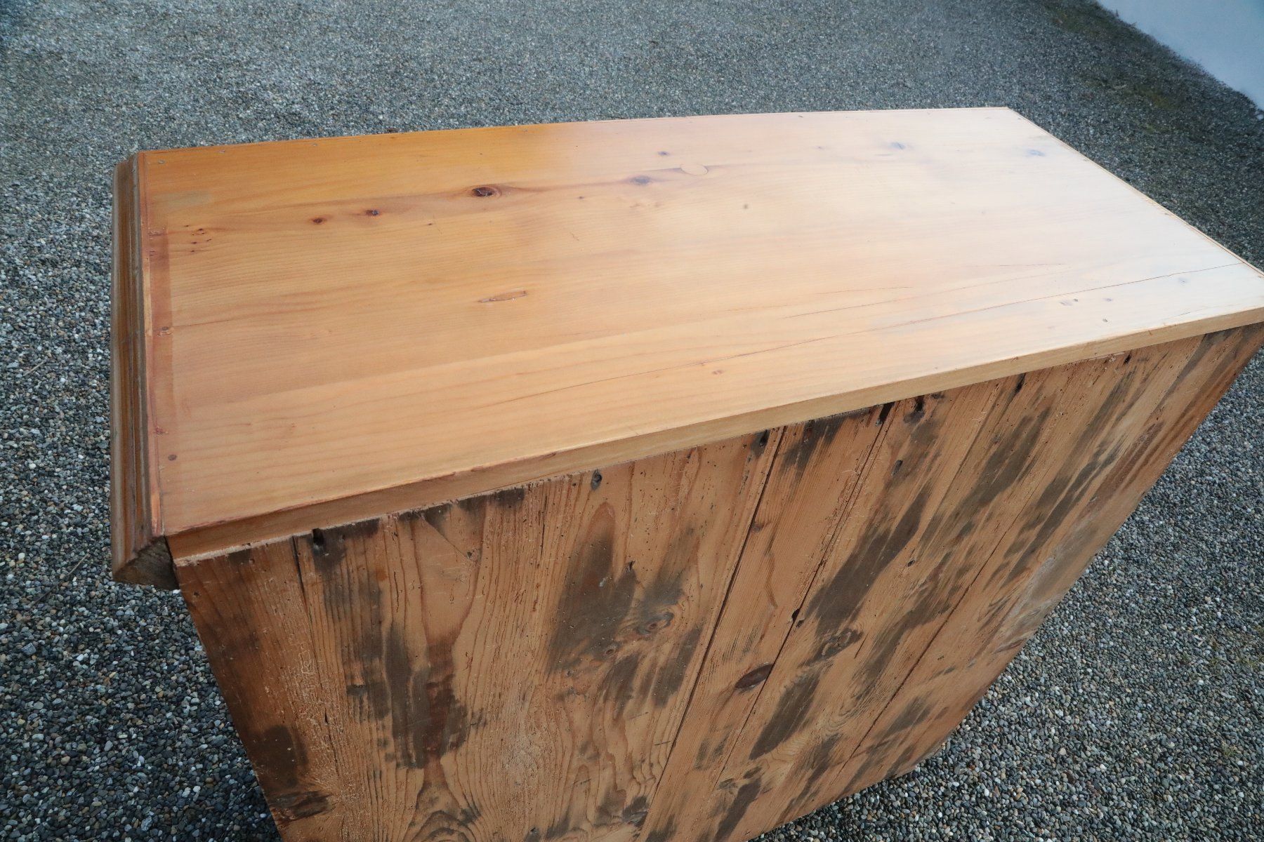 Cassettiere: Antike Schaffreite, Kommode, Sideboard, massiv Fichte – Usato da Lutzenberg venduto da Mulli48 3