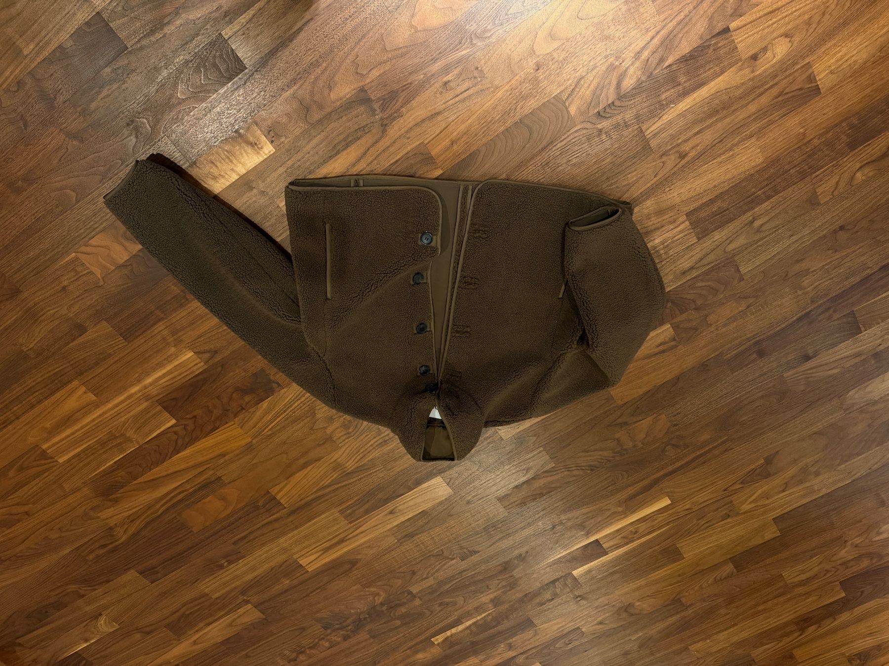 Cos Giacche: FUNNEL-NECK TEDDY JACKET Grösse L – Nuovo (secondo la descrizione) da Hettlingen venduto da blu_tb6z 1