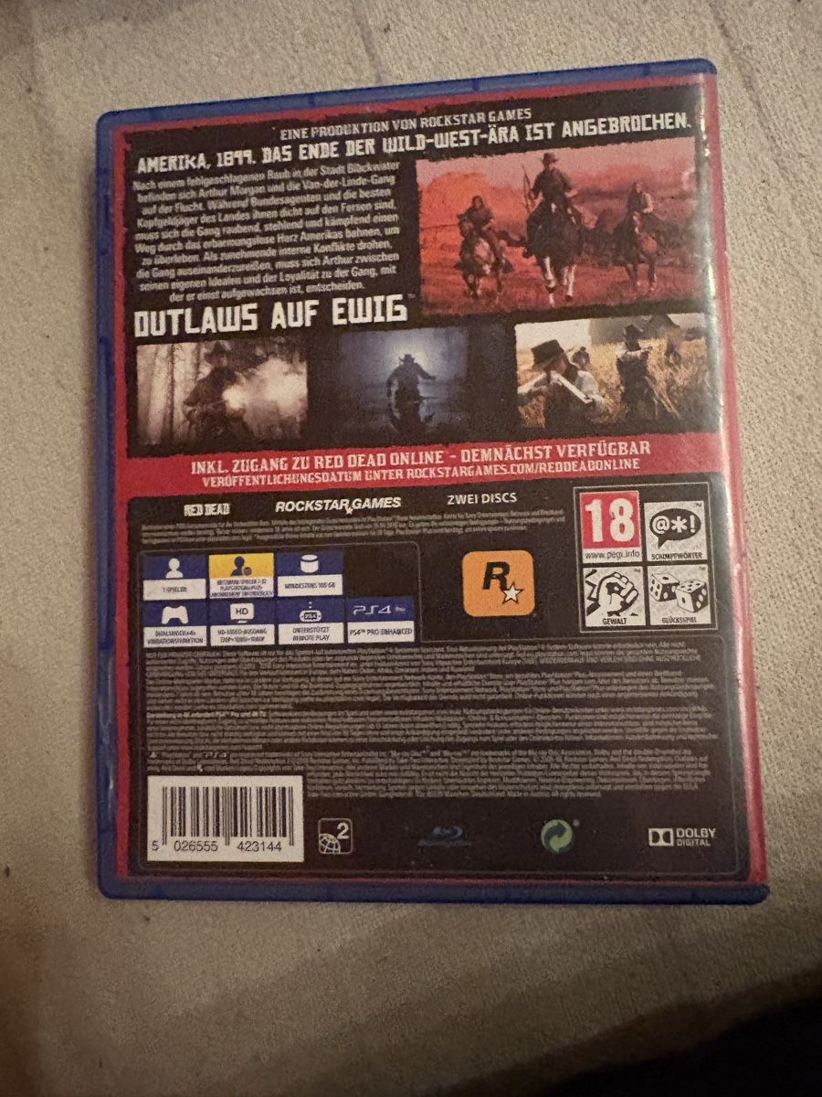Sony Giochi: Red Dead Redemption 2 PS4 Spiel gebraucht – Usato da aarwangen venduto da mikemog 3