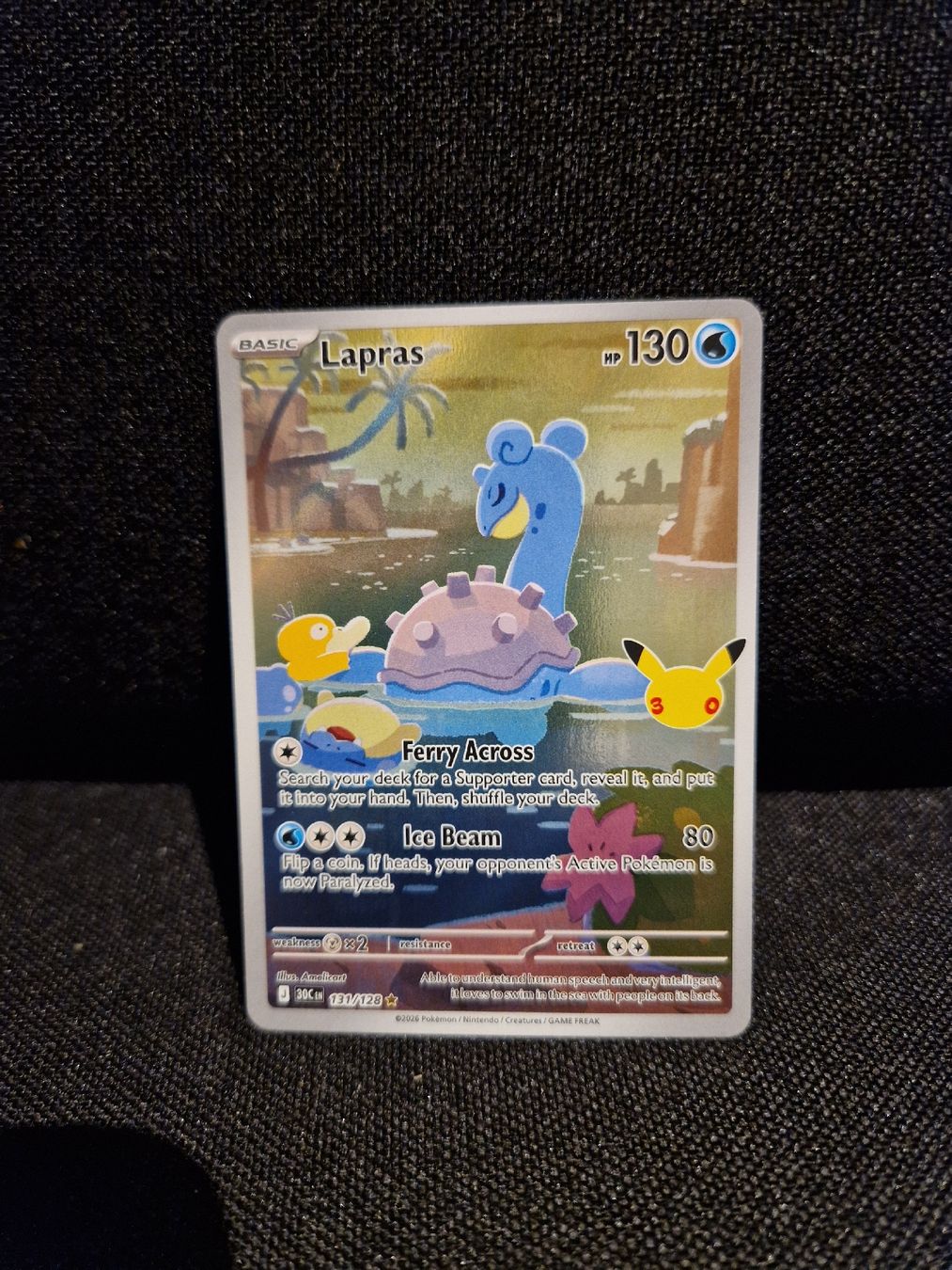 Pokémon Cartes à collectionner: Lapras 30th eng  – Neuf (Voir description) à Giubiasco par MrGru1992