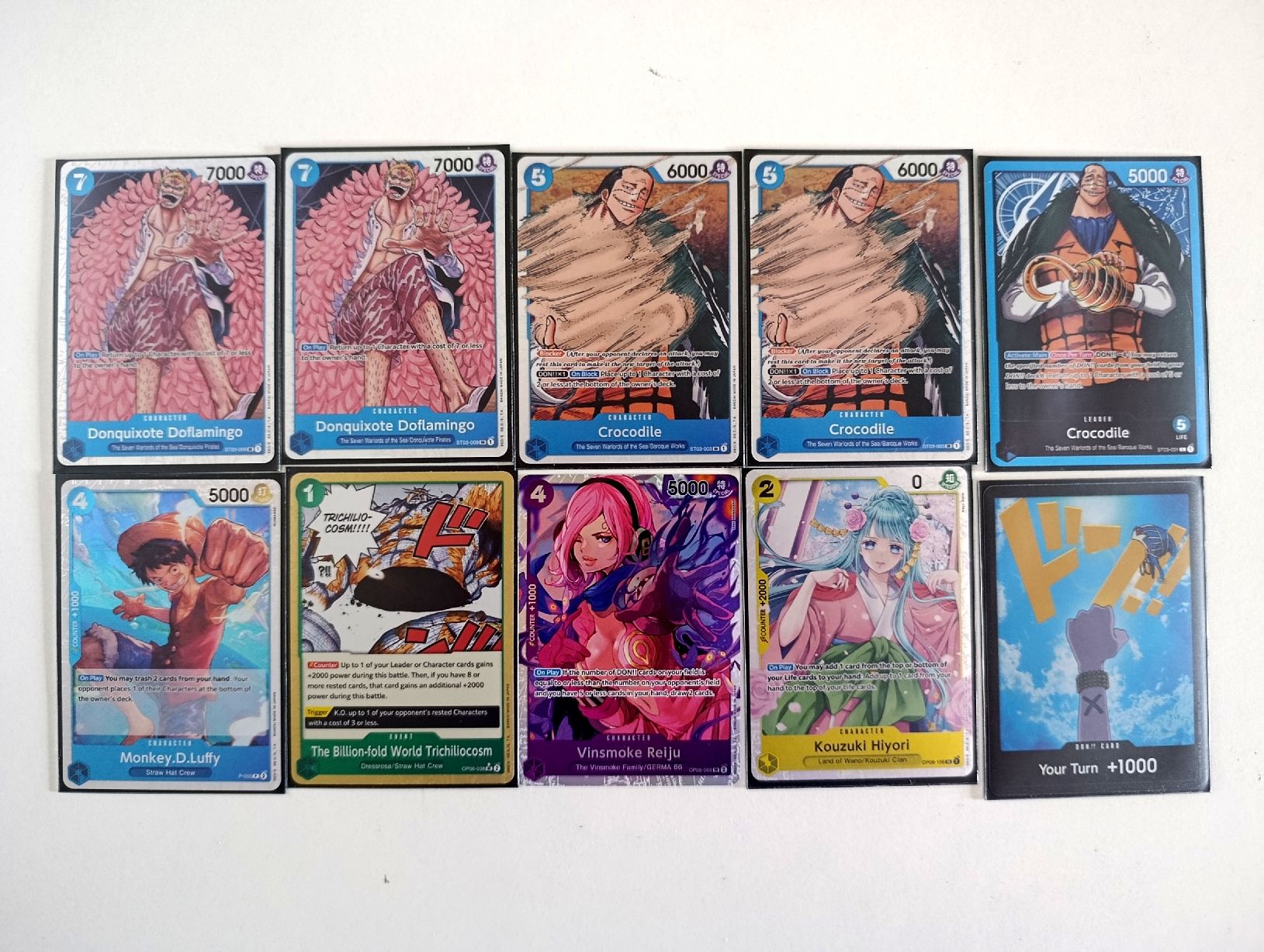 Bandai Carte collezionabili: 10 One Piece Sammelkarten Bandai – Usato da Wil SG venduto da Donaldus
