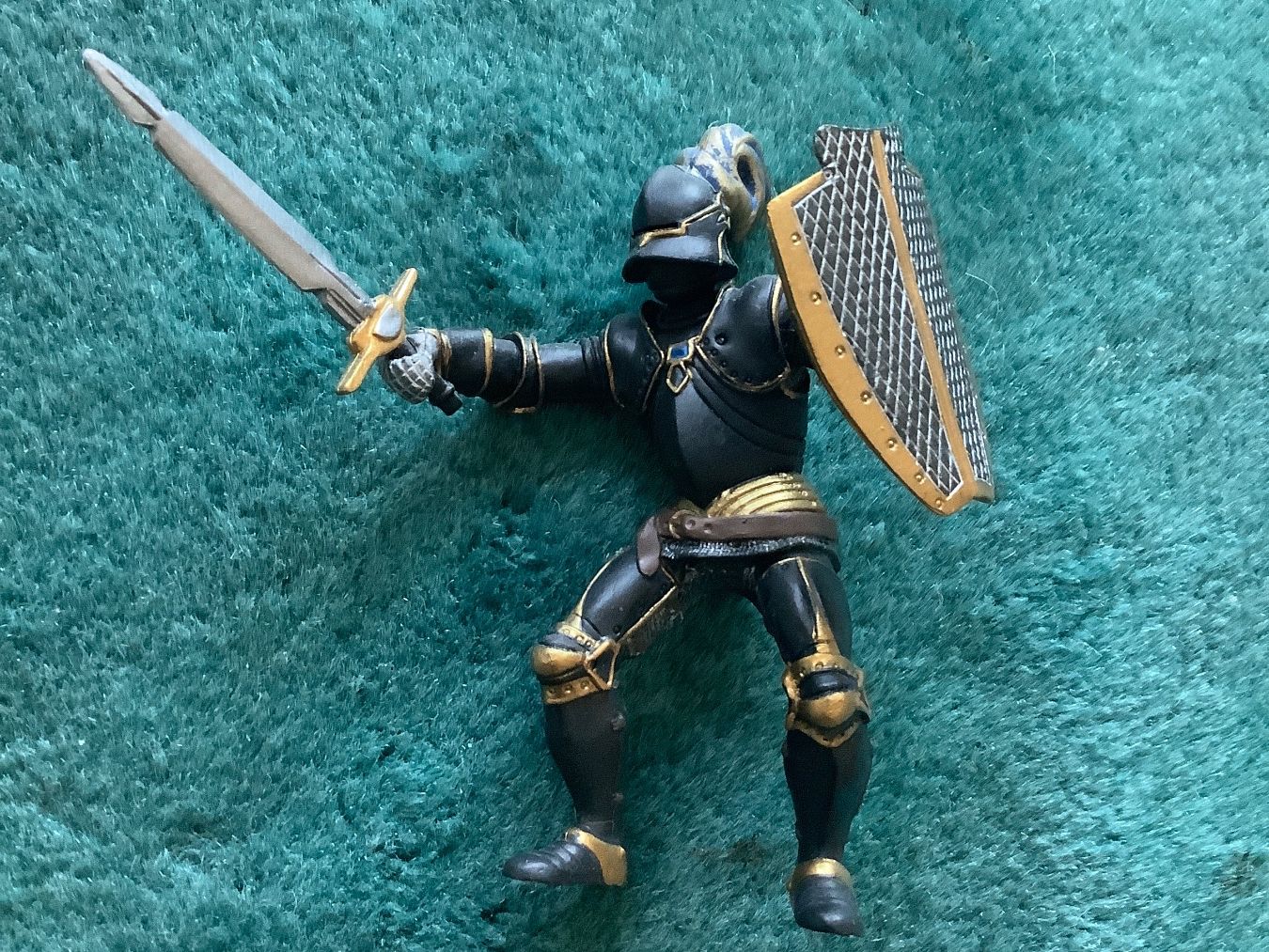 Figuren: Figur Ritter in schwarzer Rüstung von Papo – Neu (gemäss Beschreibung) aus Zürich von Verde21 1