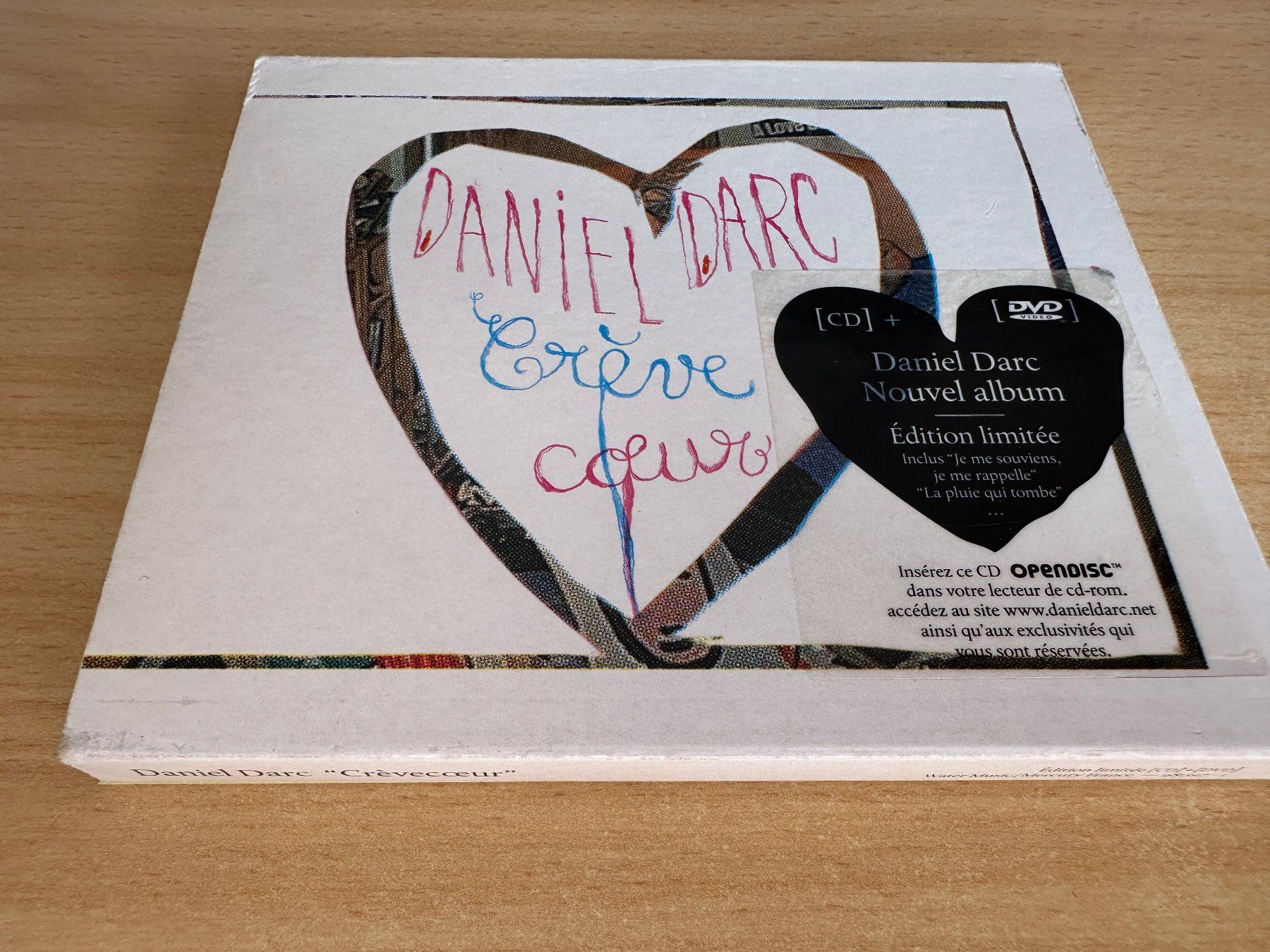 CDs: Daniel Darc – Crèvecœur - CD & DVD – Gebraucht aus Rikon im Tösstal von Alpenmutz