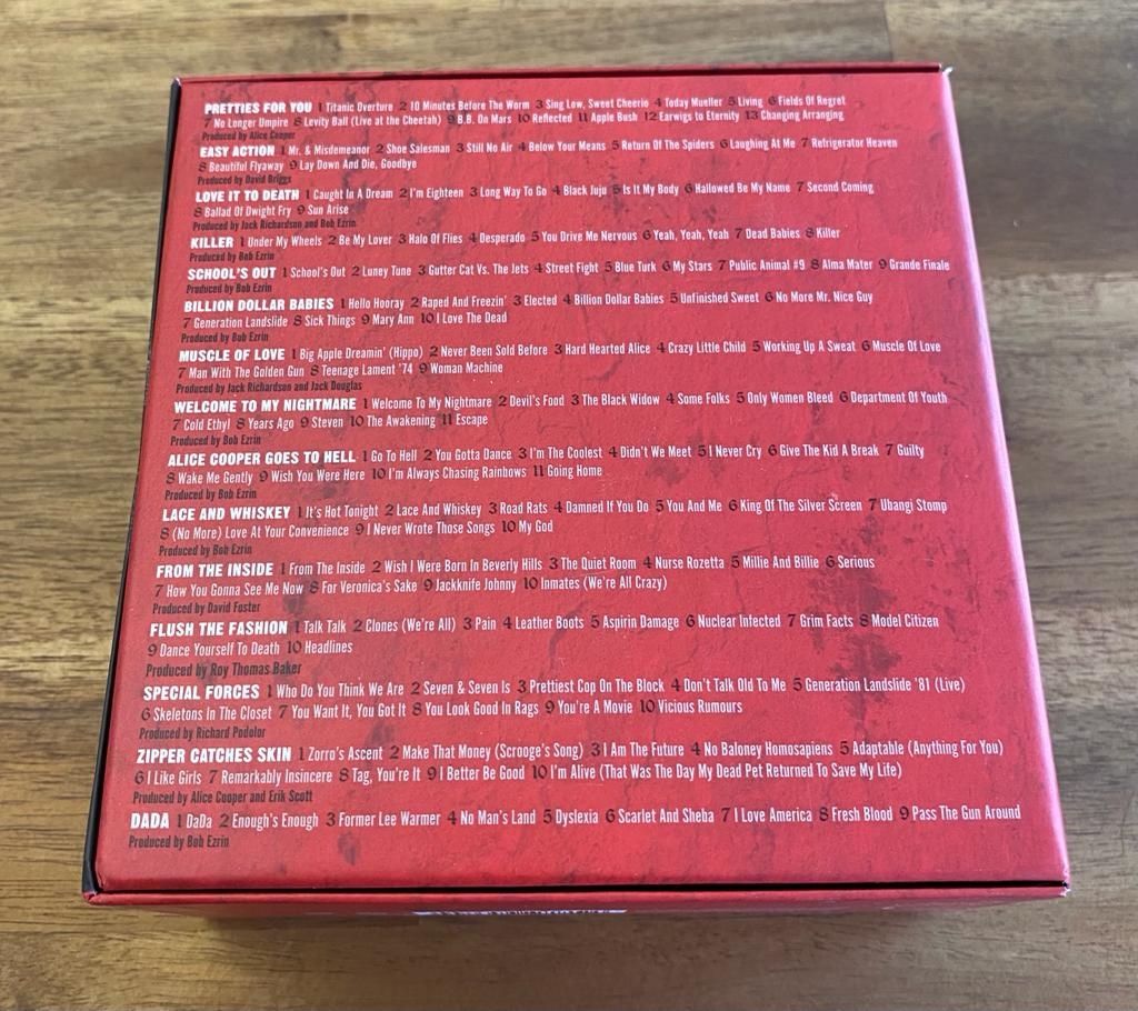CDs: ALICE COOPER 15 CD's The Studio Albums – Neu (gemäss Beschreibung) aus Belp von B7L0 1