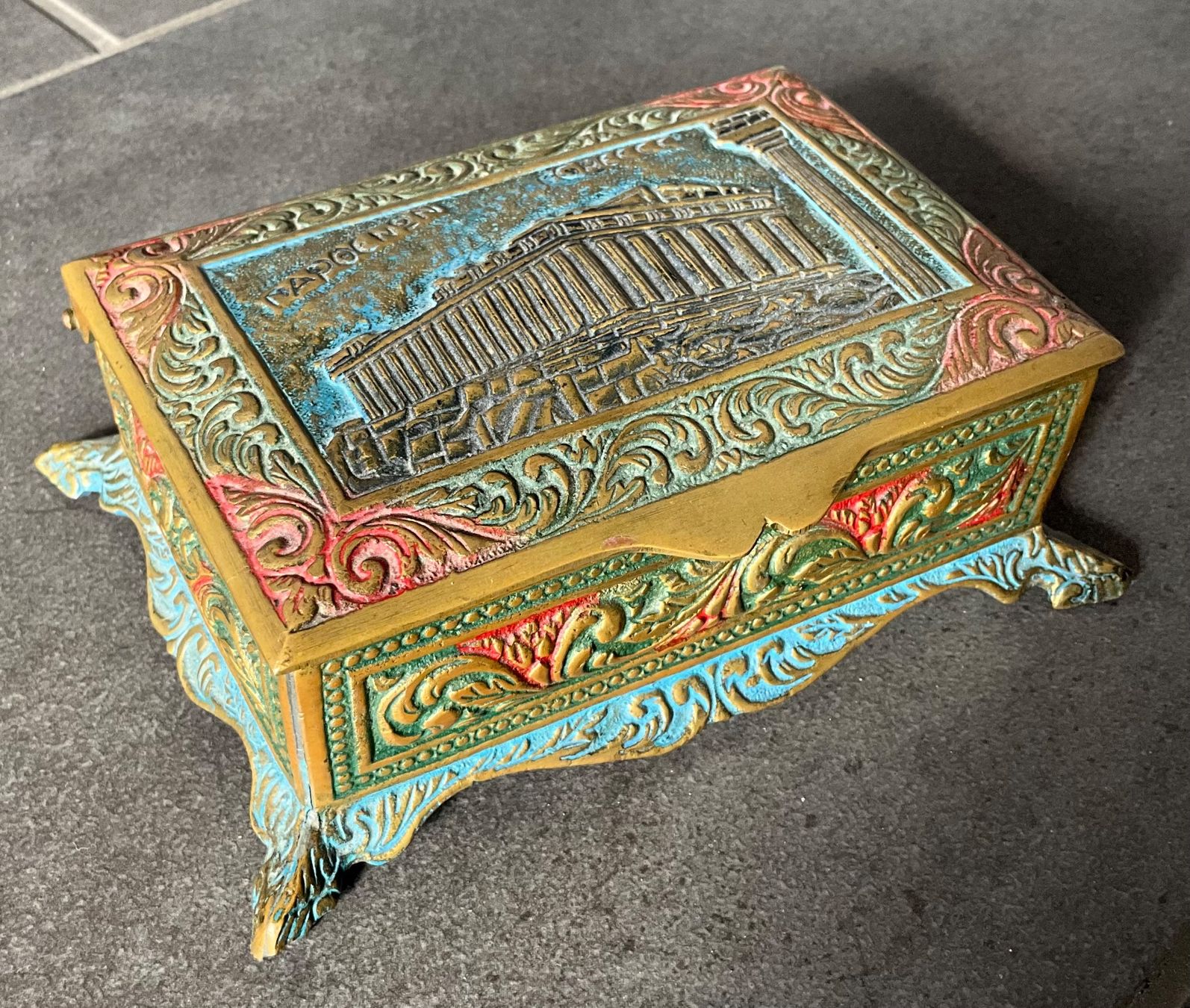 Barattoli: Zigaretten Box, Schatulle, Schachtel antik – Usato da Schaffhausen venduto da Daco5