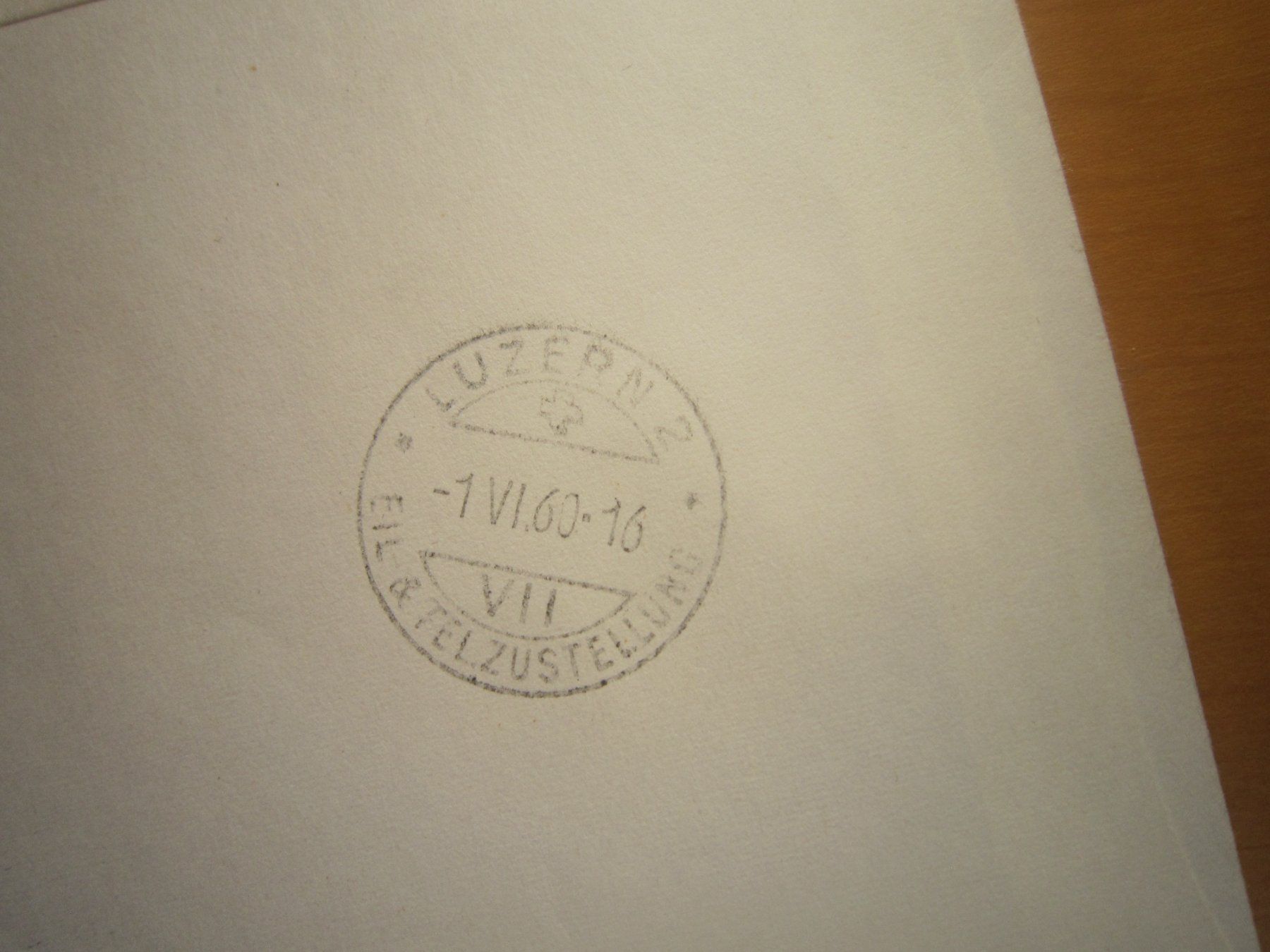 Tutti i francobolli: PP 1960 FDC Serien 1 x mit AK Stempel – Usato da Gordola venduto da Polentaefung 6