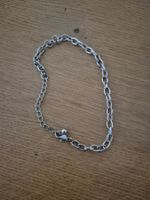 Silberfarbene Kette Armkette