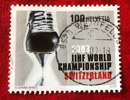 Nr.1301 EISHOCKEY-WELTMEISTERSCHAFT 2009 GESTEMPELT   