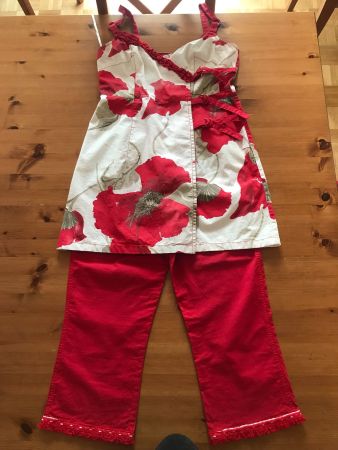 Ensemble 2 pièces tunique-pantalon/ 2er Set Tunika-Hose