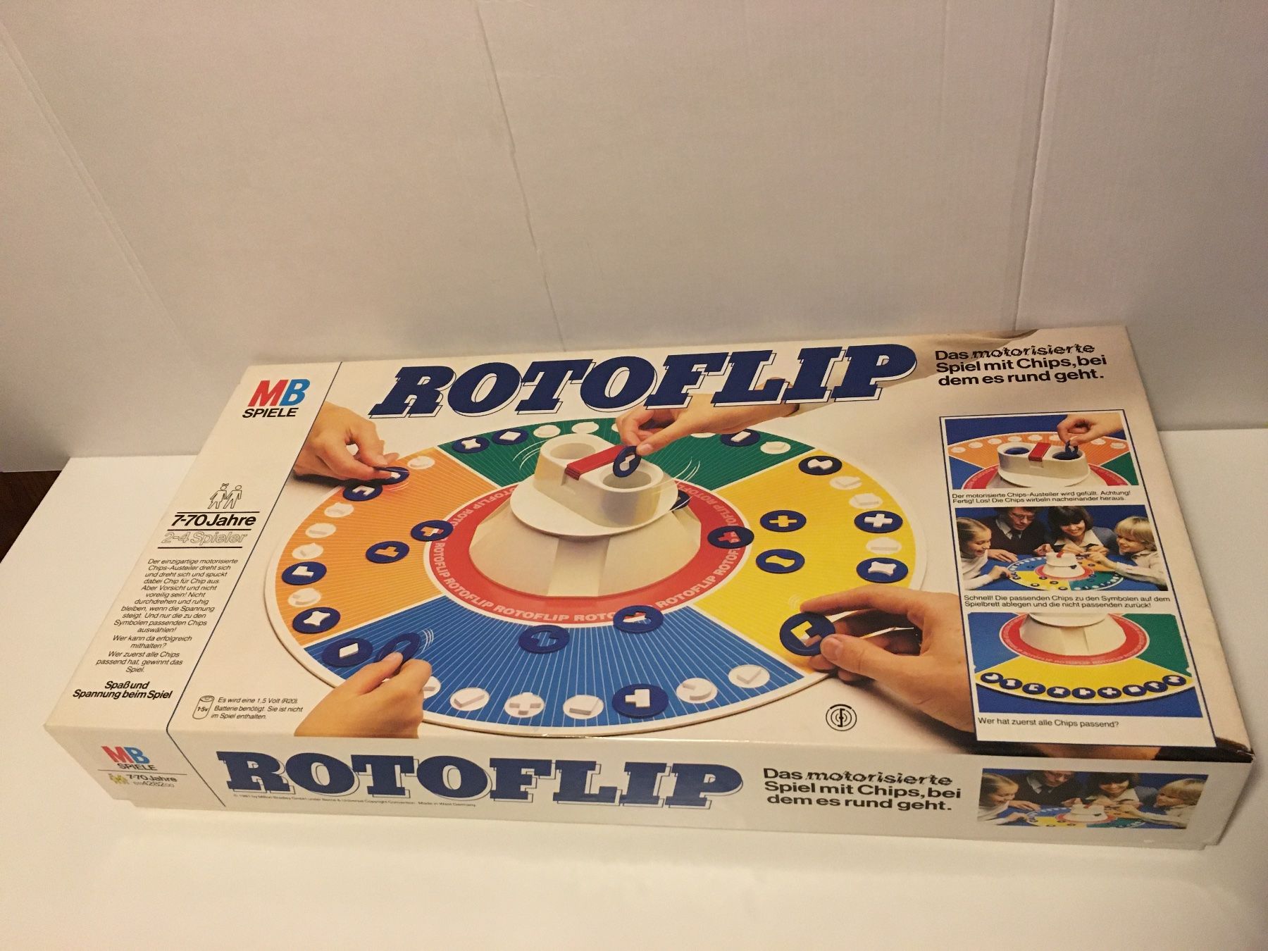 Giochi: ROTOFLIP - MB Spiele - 1981 – Usato da Andwil SG venduto da Rainboli
